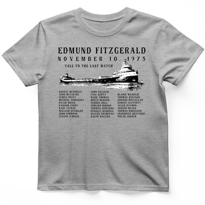 Edmund Fitzgerald T-Shirt Sport Grey / S