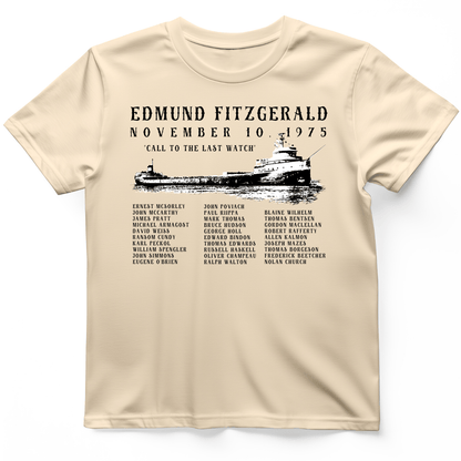 Edmund Fitzgerald T-Shirt Natural / S