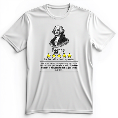 Eggnog George Washington Premium Tee White / S