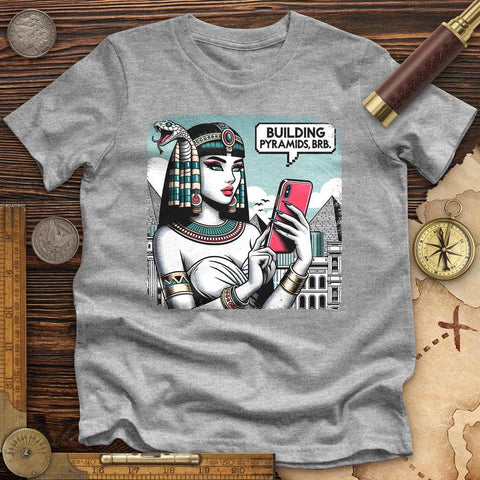 Egyptian Character High Quality Tee Athletic Heather / S