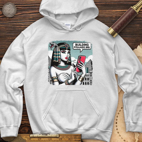 Egyptian Character Hoodie White / S