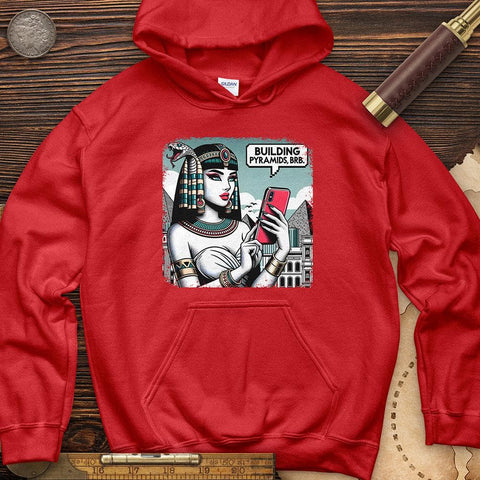 Egyptian Character Hoodie Red / S