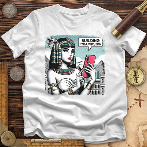 Egyptian Character T-Shirt White / S