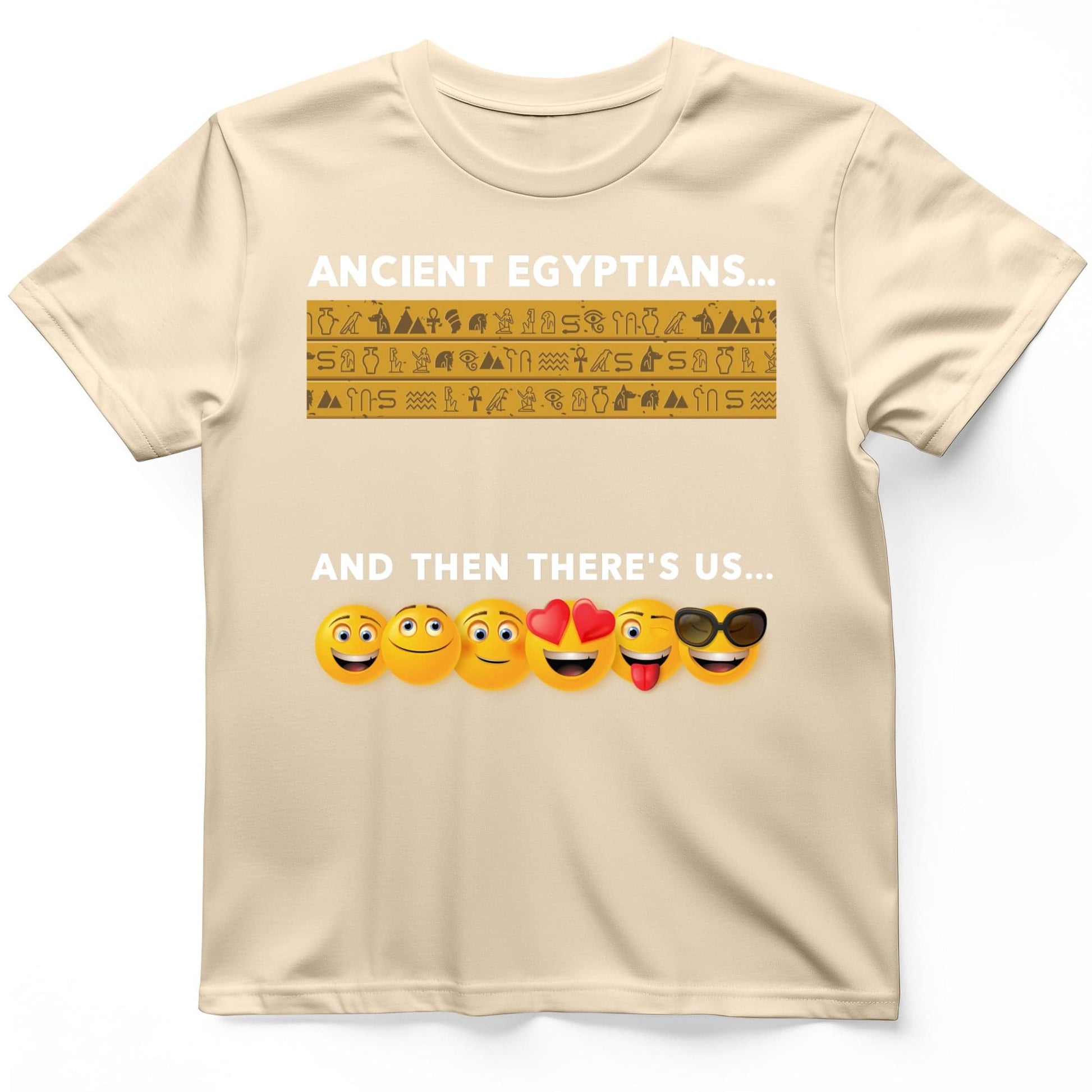 Egyptian Emoticons Premium Tee Natural / S