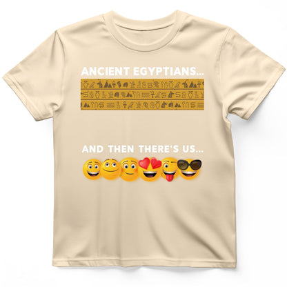 Egyptian Emoticons Premium Tee Natural / S