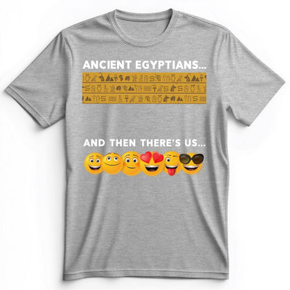 Egyptian Emoticons Premium Tee Athletic Heather / S