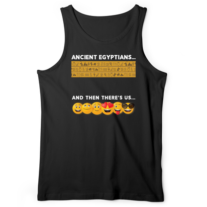 Egyptian Emoticons Tank Black / XS