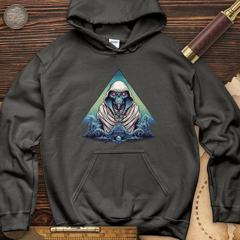 Egyptian God in a Pyramid Hoodie