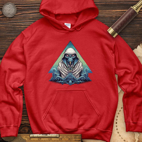 Egyptian God in a Pyramid Hoodie