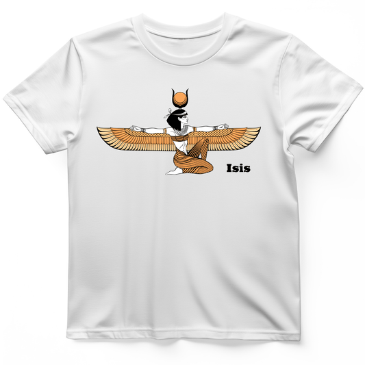 Egyptian God Isis T-Shirt White / S