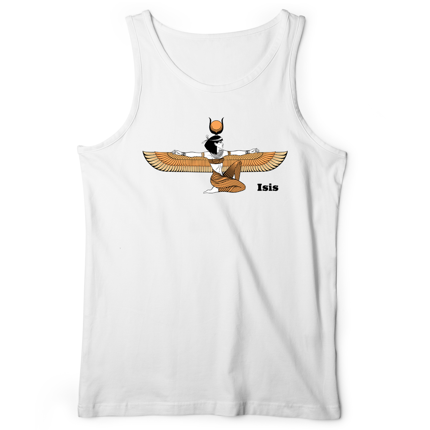 Egyptian God Isis Tank White / XS