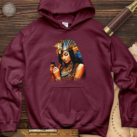 Egyptian Goddess Texting Hoodie