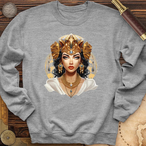 Egyptian Queen Crewneck Sport Grey / S