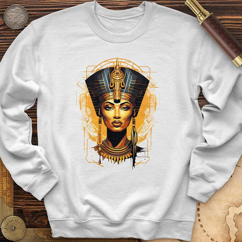 Egyptian Queen Decor Crewneck White / S