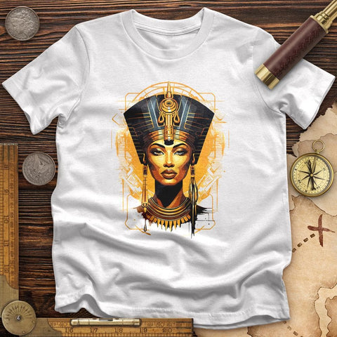 Egyptian Queen Decor High Quality Tee White / S