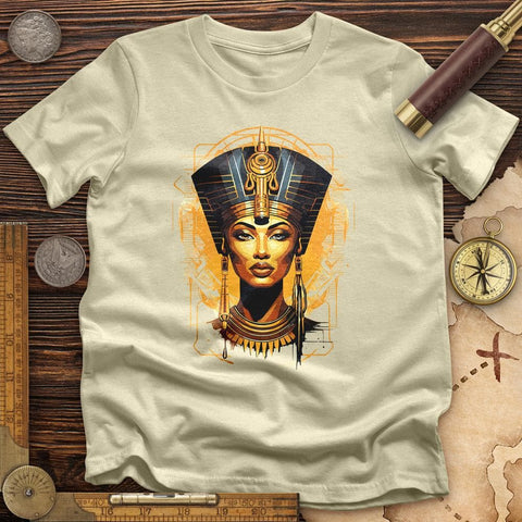 Egyptian Queen Decor T-Shirt Natural / S