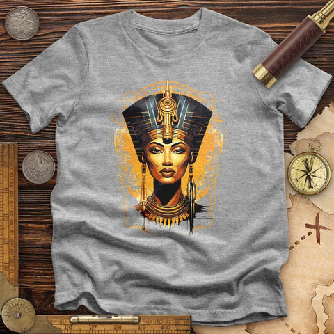 Egyptian Queen Decor T-Shirt Sport Grey / S