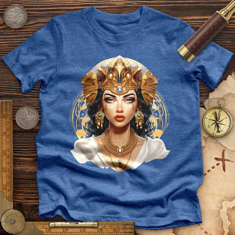 Egyptian Queen High Quality Tee Heather True Royal / S