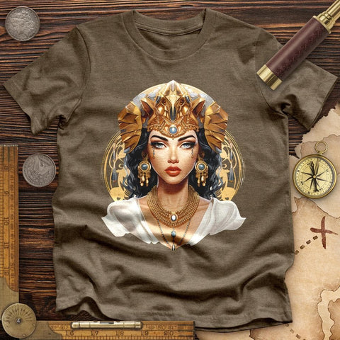 Egyptian Queen High Quality Tee Heather Olive / S