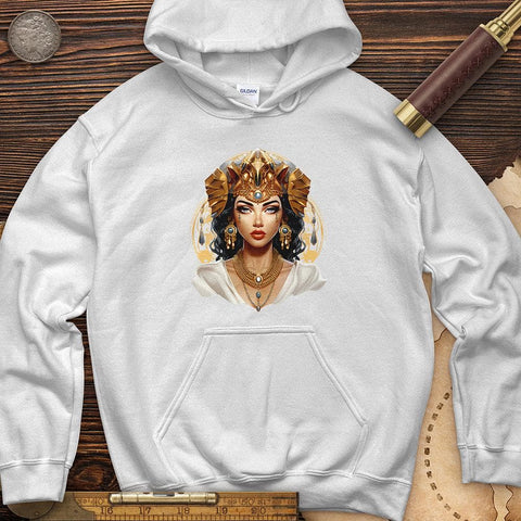 Egyptian Queen Hoodie White / S