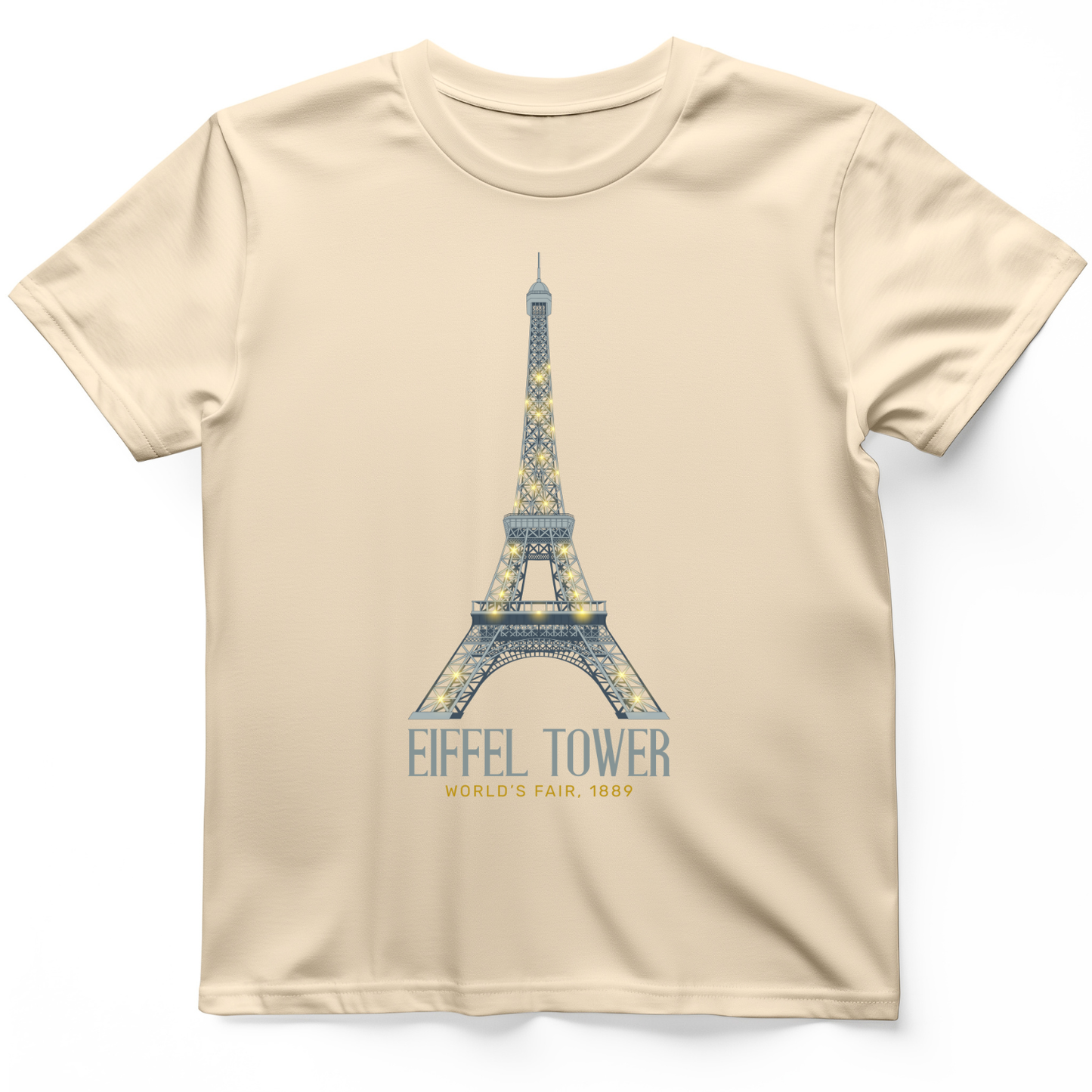 Eiffel Tower 1889 T-Shirt Natural / S