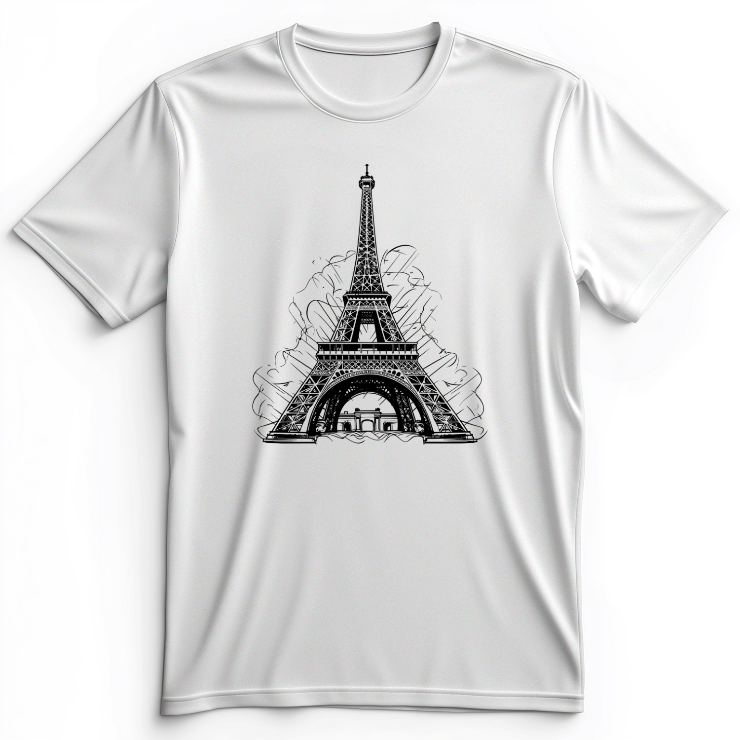 Eiffel Tower Premium Tee White / S