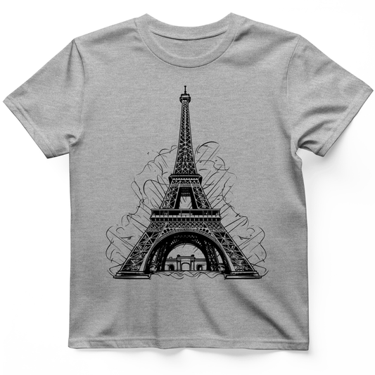 Eiffel Tower T-Shirt Sport Grey / S