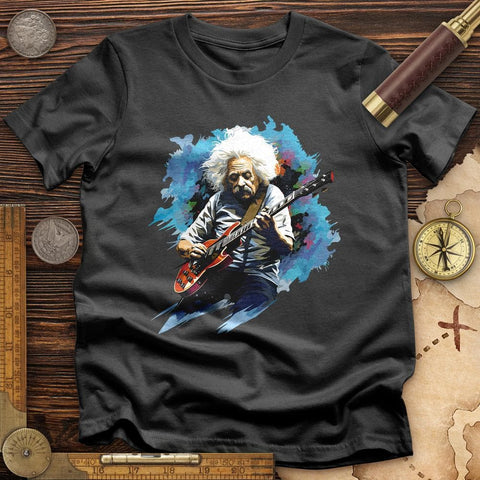 Einstein Playing Guitar T-Shirt