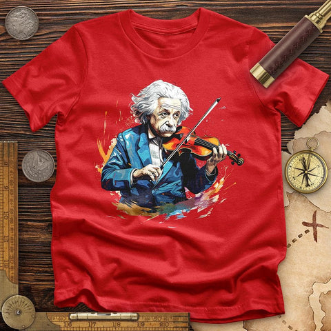 Einstein's Melody T-Shirt Red / S