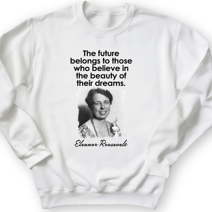 Eleanor Roosevelt Crewneck White / S