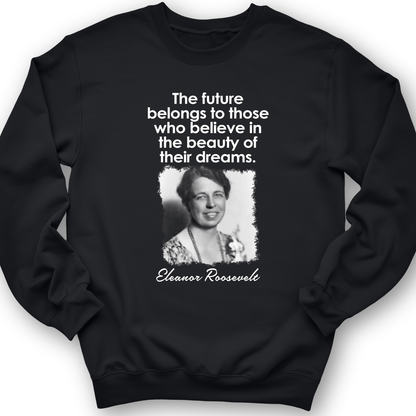 Eleanor Roosevelt Crewneck Black / S