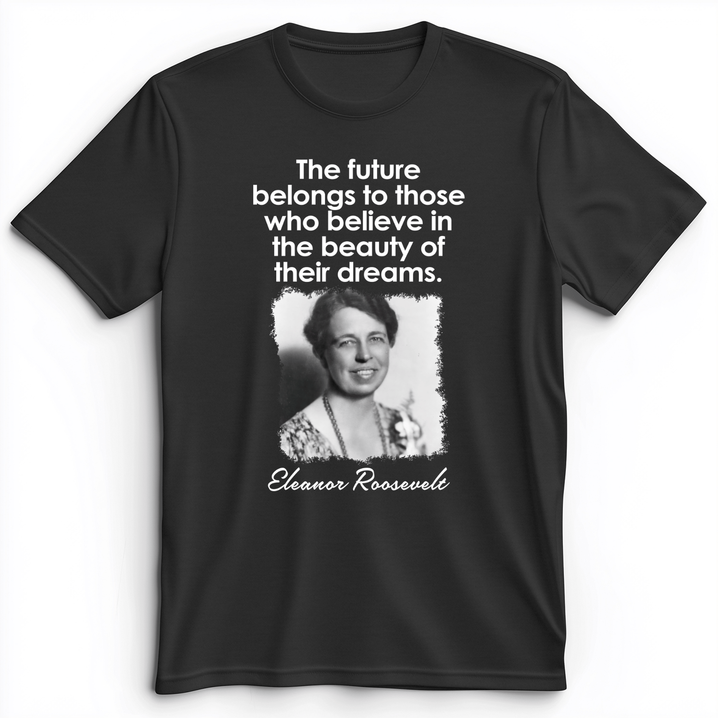 Eleanor Roosevelt Premium Tee Dark Grey Heather / S