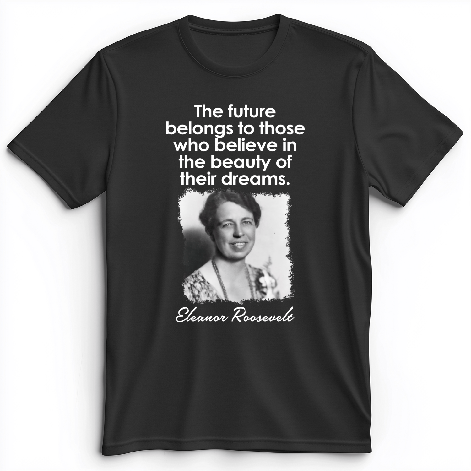 Eleanor Roosevelt Premium Tee Dark Grey Heather / S