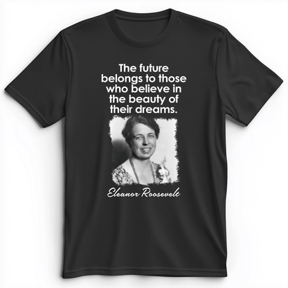 Eleanor Roosevelt Premium Tee Dark Grey Heather / S