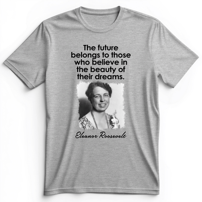 Eleanor Roosevelt Premium Tee Athletic Heather / S