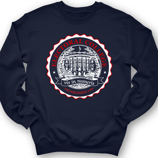 Electoral College Crewneck Navy / S