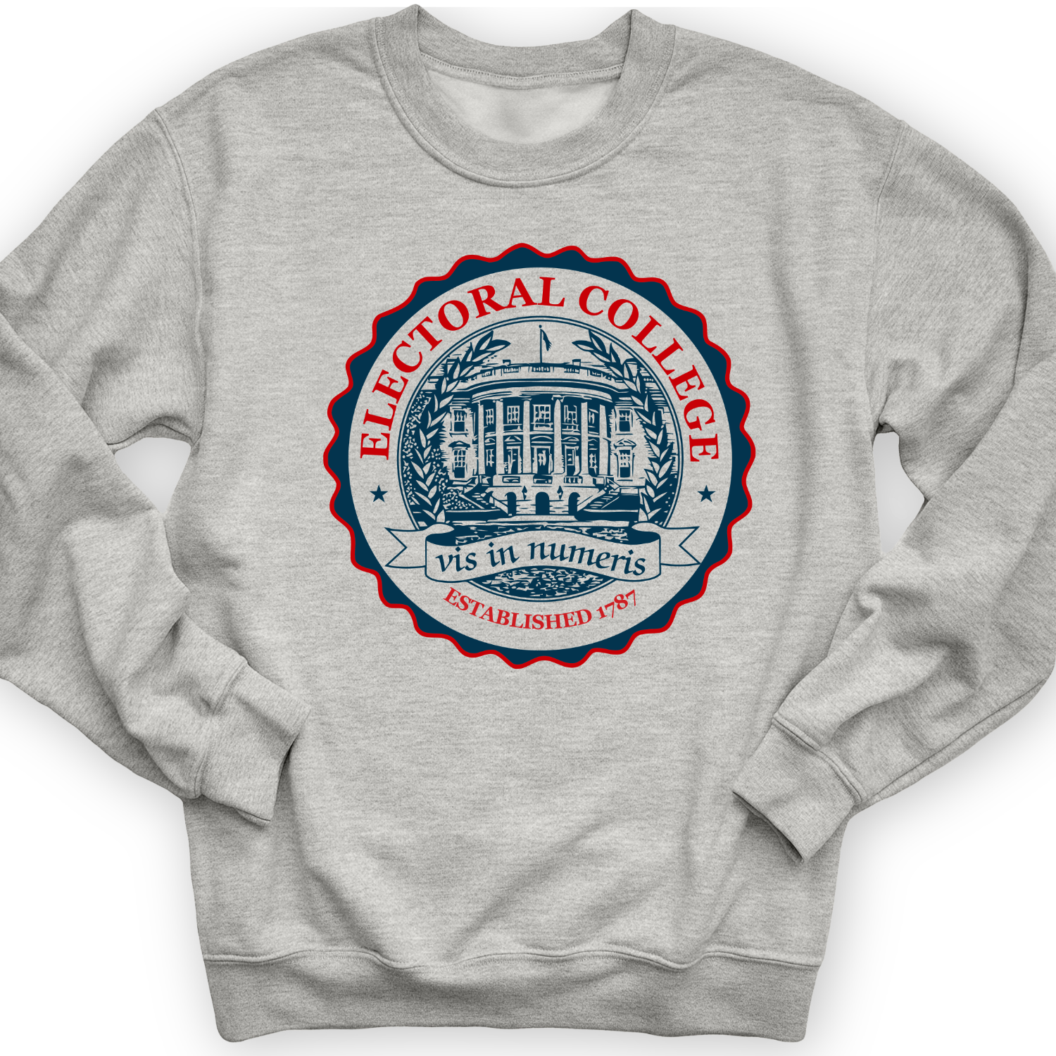 Electoral College Crewneck Sport Grey / S