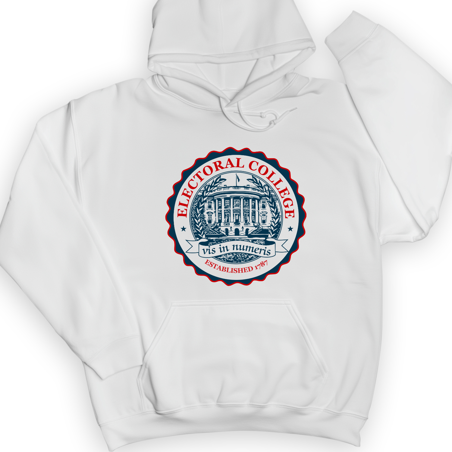 Electoral College Hoodie White / S