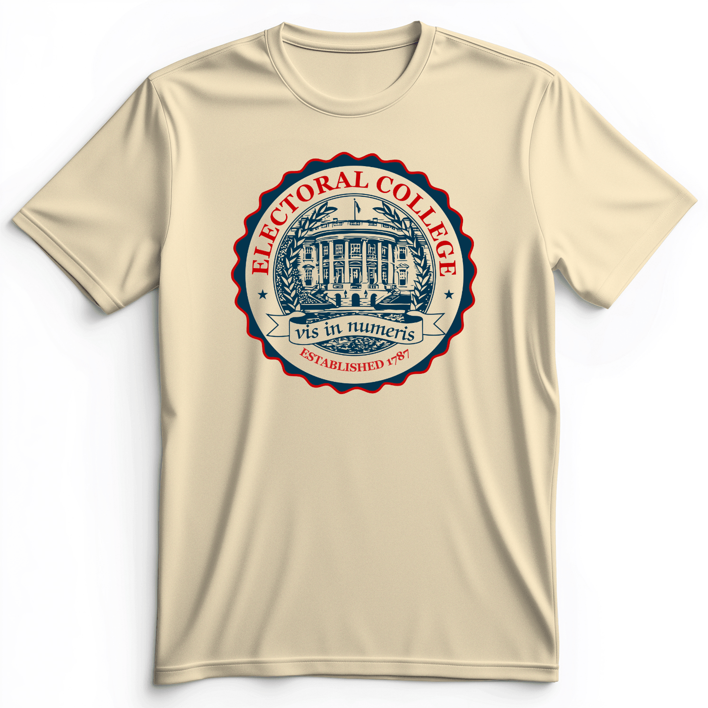 Electoral College Premium Tee Natural / S