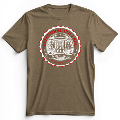 Electoral College Premium Tee Heather Olive / S