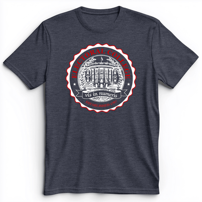 Electoral College Premium Tee Heather Navy / S