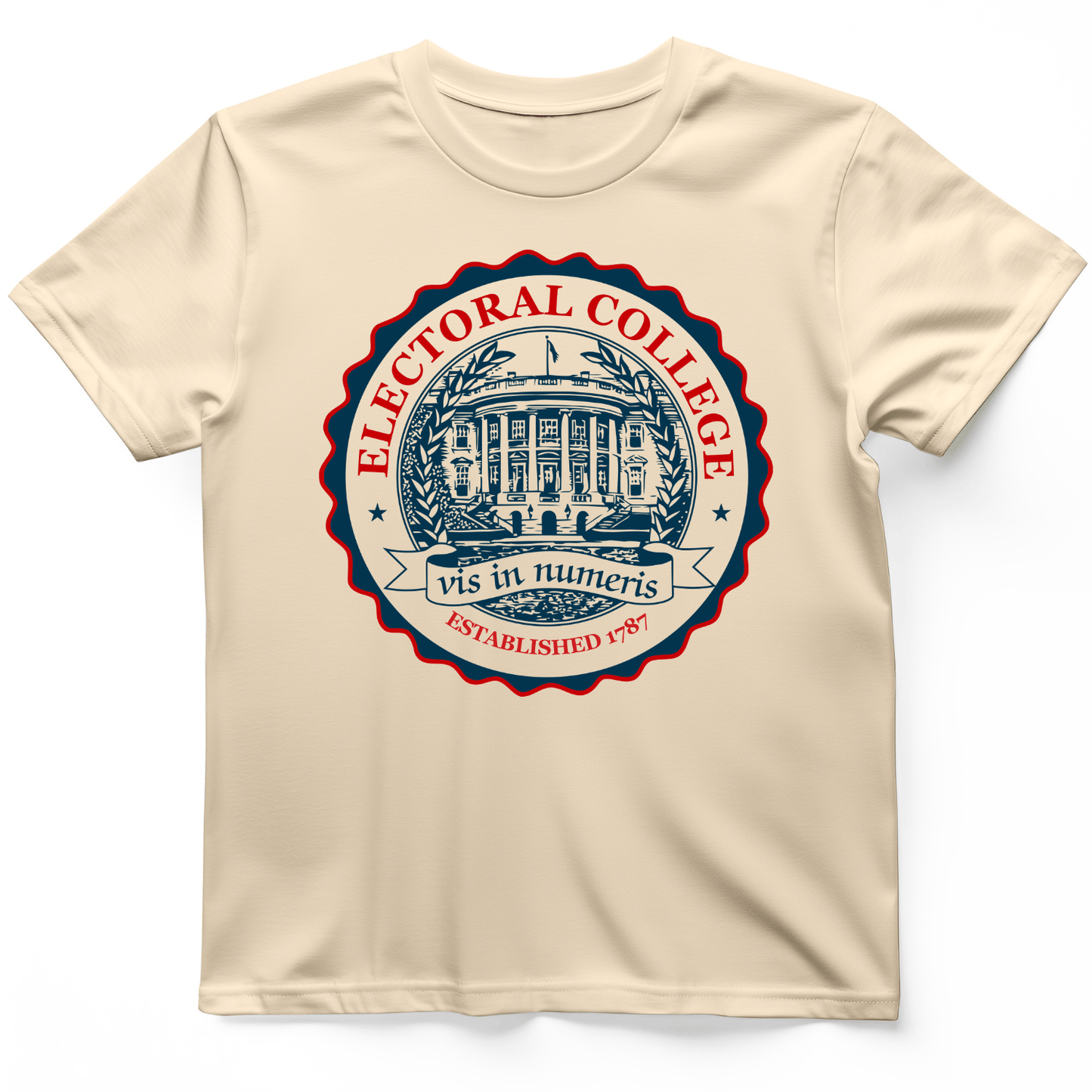 Electoral College T-Shirt Natural / S