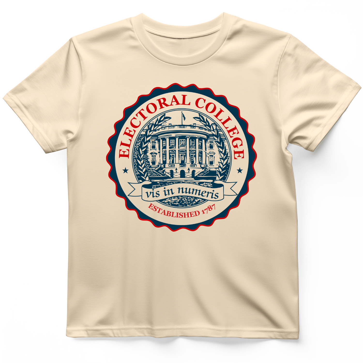 Electoral College T-Shirt Natural / S
