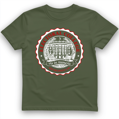 Electoral College T-Shirt Military Green / S