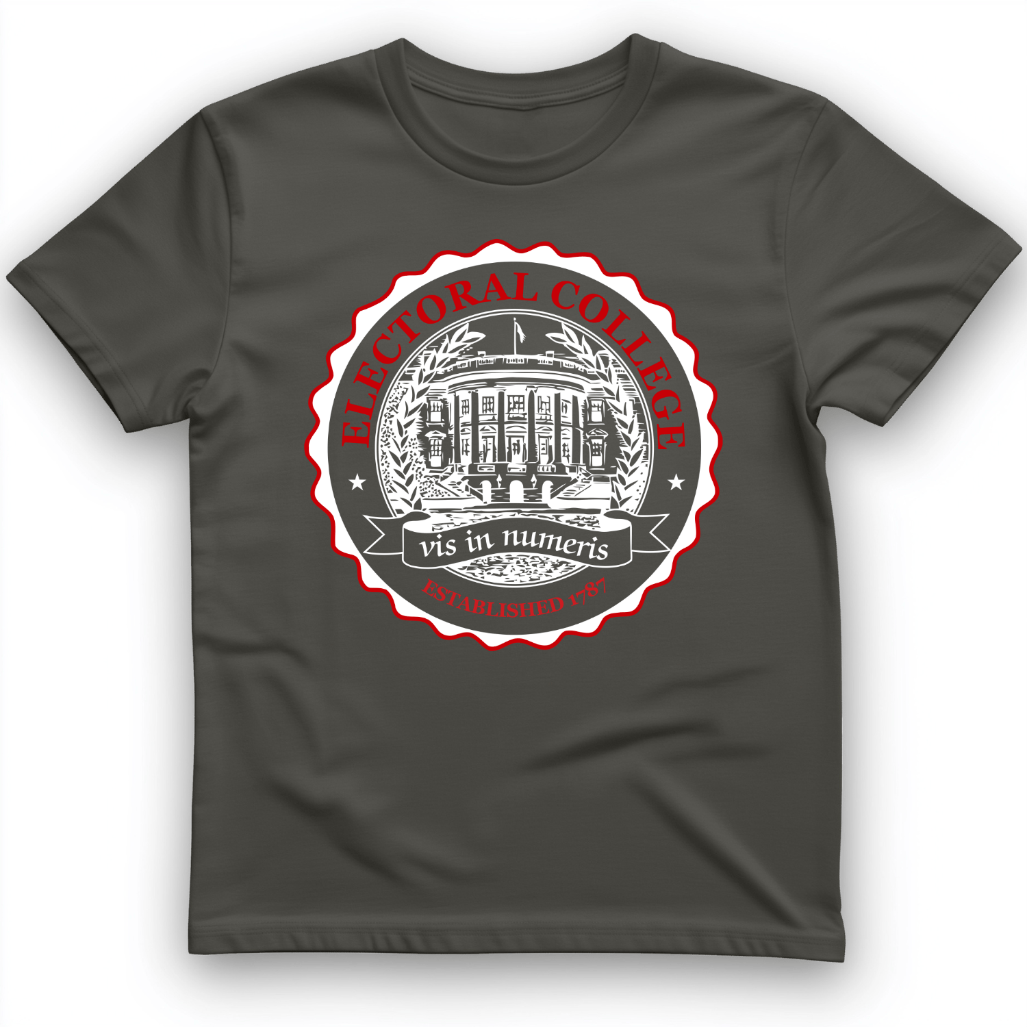 Electoral College T-Shirt Charcoal / S