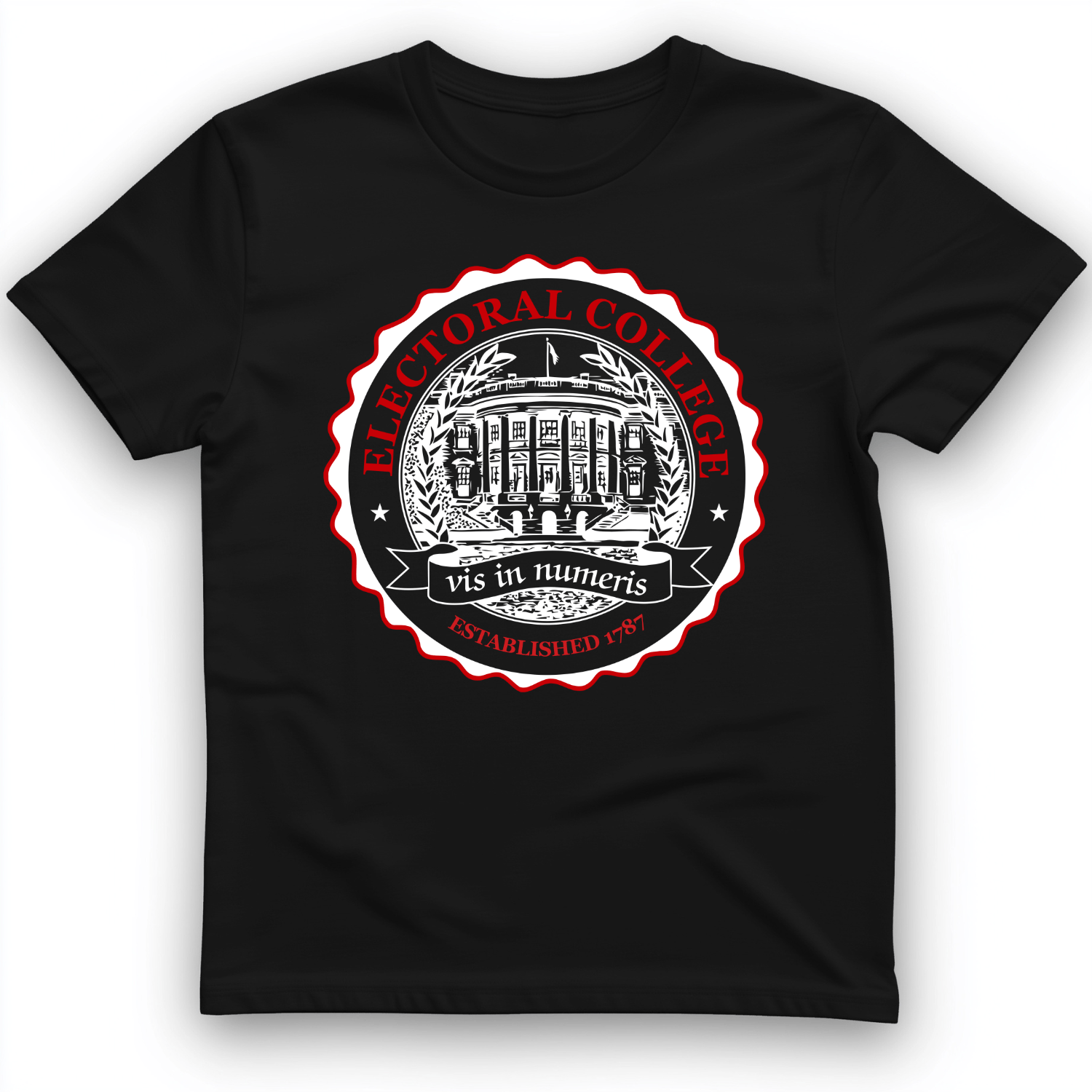 Electoral College T-Shirt Black / S