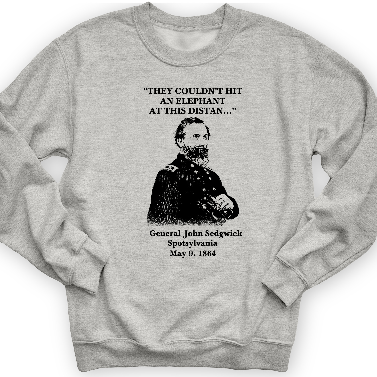 Elephant Crewneck Sport Grey / S