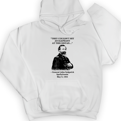 Elephant Hoodie White / S