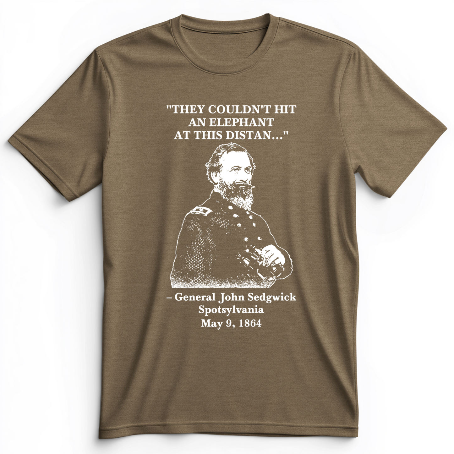 Elephant Premium Tee Heather Olive / S