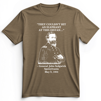 Elephant Premium Tee Heather Olive / S